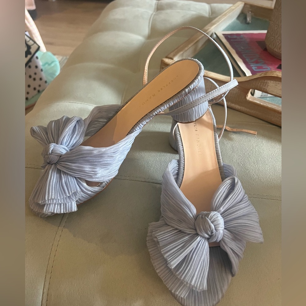 Loeffler Randall Blue Dahlia Heel